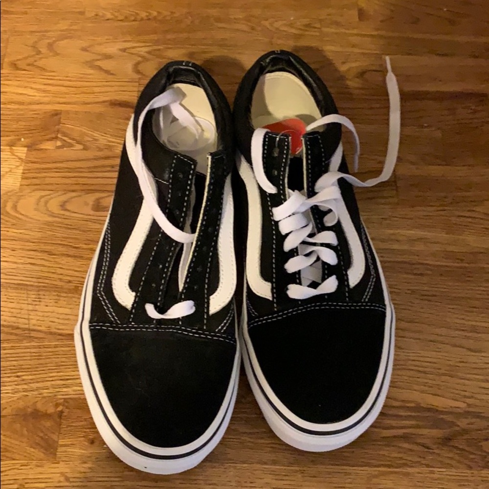 Old Skool Vans Black 8.5